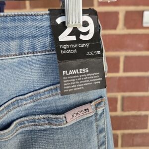 Joe's Jeans High Rise Curvy Bootcut Jeans - Blue